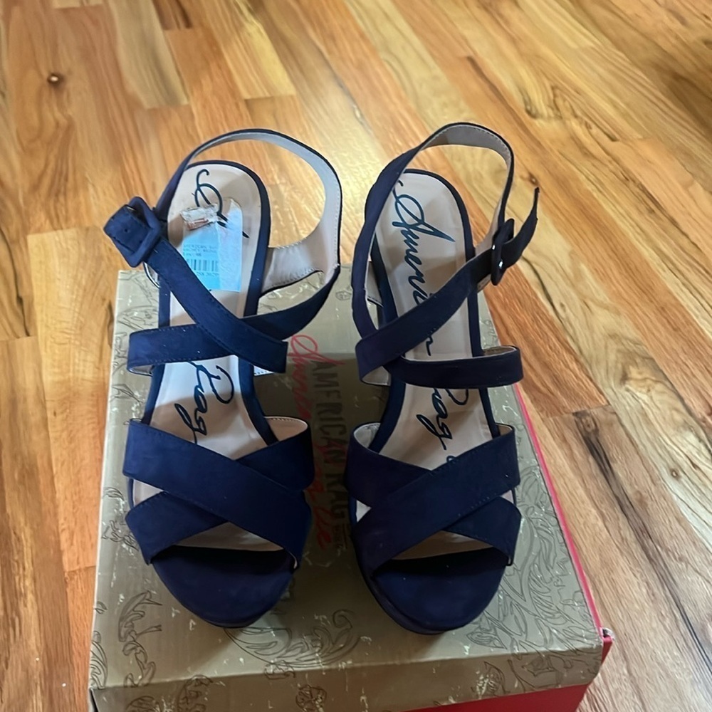 American Rag Co Wedge RacheyNvy